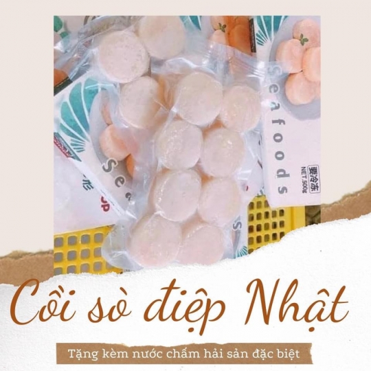 Cồi Sò Điệp Nhật